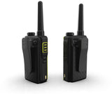 Kenwood UBZ-LJ9SET to-vejs radio Sort, Gul