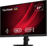 Viewsonic VG Series VG2709U-2K computerskærm 68,6 cm (27") 2560 x 1440 pixel Quad HD LED Sort