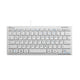 MediaRange MROS113 tastatur Kontor USB QWERTZ Tysk Hvid