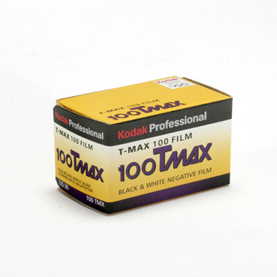 Kodak T-MAX 100 135/36 sort og hvid film