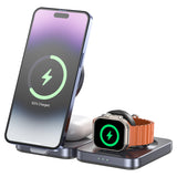 UNITEK P1300AGY01 oplader til mobil enhed Hovedtelefoner, Smartphone, SmartWatch Grå USB Trådløs opladning Hurtig opladning Indendørs