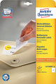 Avery L4734REV-25 print etiket Hvid Selvklæbende printeretiket