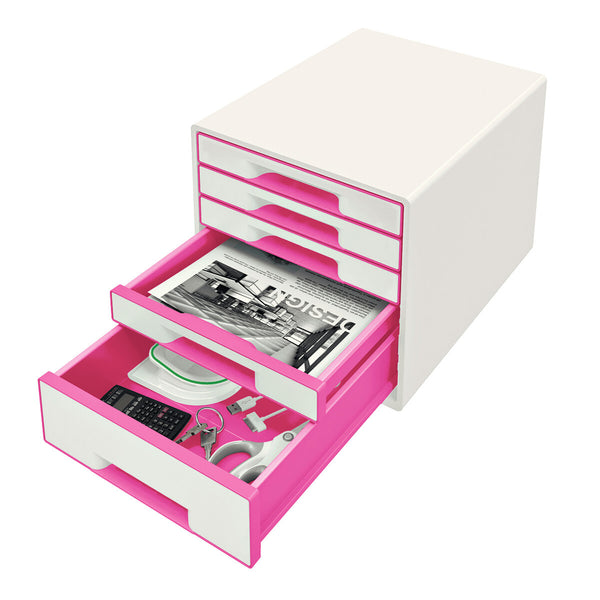 Leitz Skuffekabinet Desk Cube WOW 5-skuffer