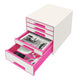 Leitz Skuffekabinet Desk Cube WOW 5-skuffer