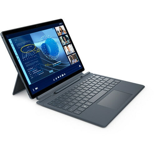DELL Latitude 7350 Detachable Intel Core Ultra 7 164U Hybrid (2-i-1) 33 cm (13") Berøringsskærm 3K 16 GB LPDDR5x-SDRAM 512 GB SSD Wi-Fi 7 (802.11be) Windows 11 Pro Sort QWERTY Nordisk