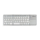 MediaRange MROS133 tastatur Kontor Bluetooth QWERTZ Sølv