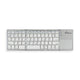 MediaRange MROS133 tastatur Kontor Bluetooth QWERTZ Sølv