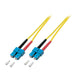 EFB Elektronik O2513.0,5 InfiniBand og fiberoptisk kabel 0,5 m SC Gul