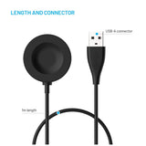FIXED FIXDW-864 oplader til mobil enhed SmartWatch Sort USB Trådløs opladning Indendørs