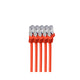 shiverpeaks BS75511-R-SET5 netværkskabel Rød 1 m Cat7 S/FTP (S-STP)
