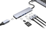 Conceptronic DONN28G dockingstation Ledningsført USB 3.2 Gen 1 (3.1 Gen 1) Type-C Grå
