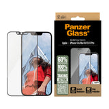 PanzerGlass ® Skærmbeskyttelse iPhone 17e | 16e | 14 | 13 | 13 Pro | Ultra-Wide Fit m. Aligner