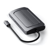 Satechi ST-U4MA3M dockingstation USB Type-C Grå