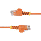 StarTech.com N6PAT200CMORS netværkskabel Orange 2 m Cat6 U/UTP (UTP)