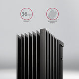 Axagon CLR-M2XL Computerkølesystem M.2 NVMe SSD, Solid-state drev Køleplade/køler Sort 1 stk
