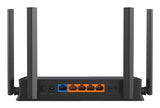 TP-Link Archer BE220 trådløs router Gigabit Ethernet Dual-band (2,4 GHz / 5 GHz) Sort