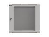 Lanberg WF03-5309-10S stativ 9U Vægmonteret stativ Sort