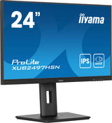iiyama ProLite XUB2497HSN-B2 computerskærm 60,5 cm (23.8") 1920 x 1080 pixel Fuld HD LED Sort