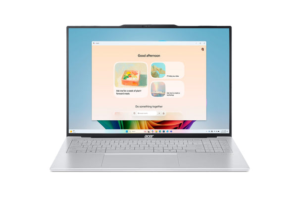Acer Swift Air 16 OLED SFA16-61M-R559 Copilot+ PC AMD Ryzen AI 7 350 Laptop 40,6 cm (16") WUXGA 32 GB LPDDR5-SDRAM 1 TB SSD Wi-Fi 6 (802.11ax) Windows 11 Home Sølv