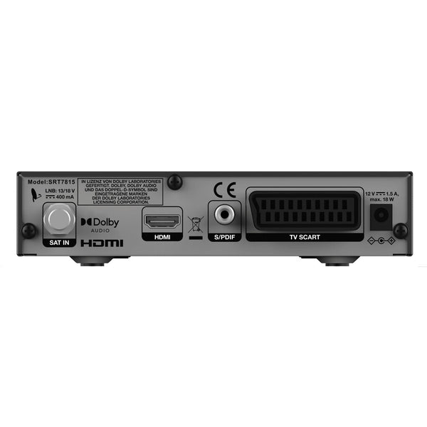 Strong SRT 7815 Satellit HD Sort