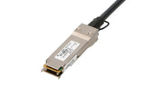 Extralink EX.15784 InfiniBand og fiberoptisk kabel 1 m QSFP+ DAC Sort
