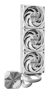 Montech HyperFlow Silent 360 Processor Alt-i-en væskekøler 12 cm Hvid 1 stk