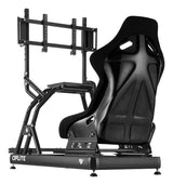 Oplite OP-R8-SMSB skærmbeslag og -stativer 144,8 cm (57") Skrivebord Sort