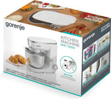 Gorenje MMC1005W foodprocessor 1000 W 4,8 L Grå, Rustfrit stål, Hvid