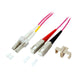 EFB Elektronik LC-SC 50/125µ InfiniBand og fiberoptisk kabel 1 m Lyserød