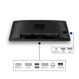 Philips 32B2U3601/00 computerskærm 80 cm (31.5") 2560 x 1440 pixel Quad HD LCD Sort