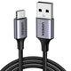 Ugreen 60408 USB-kabel USB 2.0 3 m USB A USB C Sort