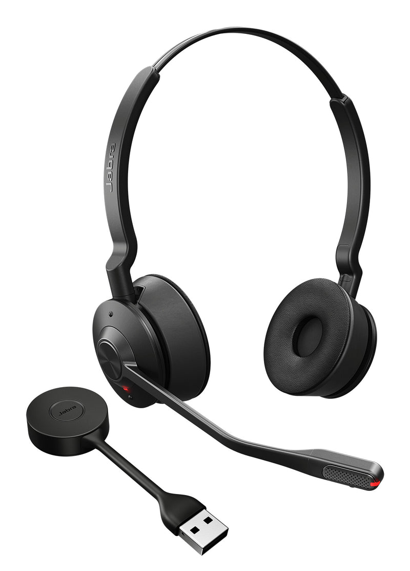 Jabra Engage 55 SE Headset Trådløs Kontor/Callcenter Sort