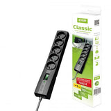 Ever CLASSIC 3m Sort 5 AC stikkontakt(er) 250 V