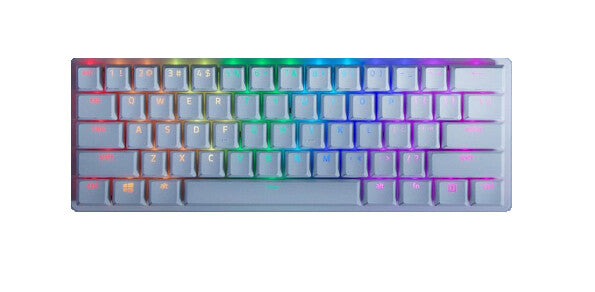 Razer Huntsman Mini tastatur Spil USB QWERTY US International Hvid