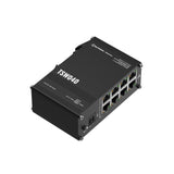 Teltonika NETWORKS TSW040 8-Port PoE+ Switch Ikke administreret Fast Ethernet (10/100) Strøm over Ethernet (PoE) Sort