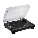 Audio-Technica AT-LP120XBT-USB Direct drev pladespiller Sort, Transparent Vejledning