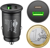 Goobay 59521 oplader til mobil enhed Universel Sort Cigartænder Hurtig opladning Automatisk