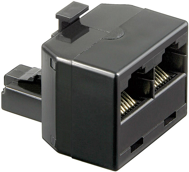 Goobay 50584 netværks-splitter Sort