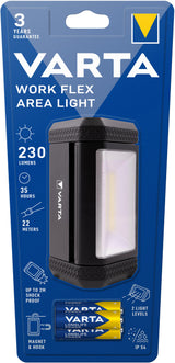 Varta WORK FLEX AREA LIGHT nødlampe 230 lm Sort