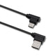 Qoltec 50495 USB-kabel USB 3.2 Gen 1 (3.1 Gen 1) 1 m USB C USB A Sort