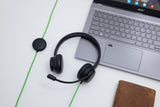 Acer GP.HDS11.01N hovedtelefoner/headset Ledningsført Opkald/musik USB Type-A Sort