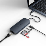 Targus HD4004GL dockingstation USB Type-C Blå