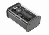 Gembird PB09-TQC3-01 powerbank Lithium polymer (LiPo) 9000 mAh Sort, Transparent