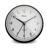 Mebus 25806 vækkeur Quartz alarmur Sort, Hvid