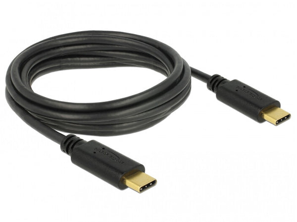 DeLOCK 83867 USB-kabel USB 2.0 3 m USB C 0,48 Gbit/sek. Sort