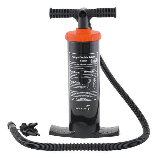 Easy Camp 680280 håndholdt luftpumpe Sort, Orange Hånd luftpumpe