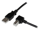 StarTech.com USBAB1MR USB-kabel USB 2.0 1 m USB A USB B 0,48 Gbit/sek. Sort