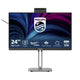 Philips 4000 series 24B2U4301H/00 computerskærm 60,5 cm (23.8") 1920 x 1080 pixel Fuld HD LCD Grå