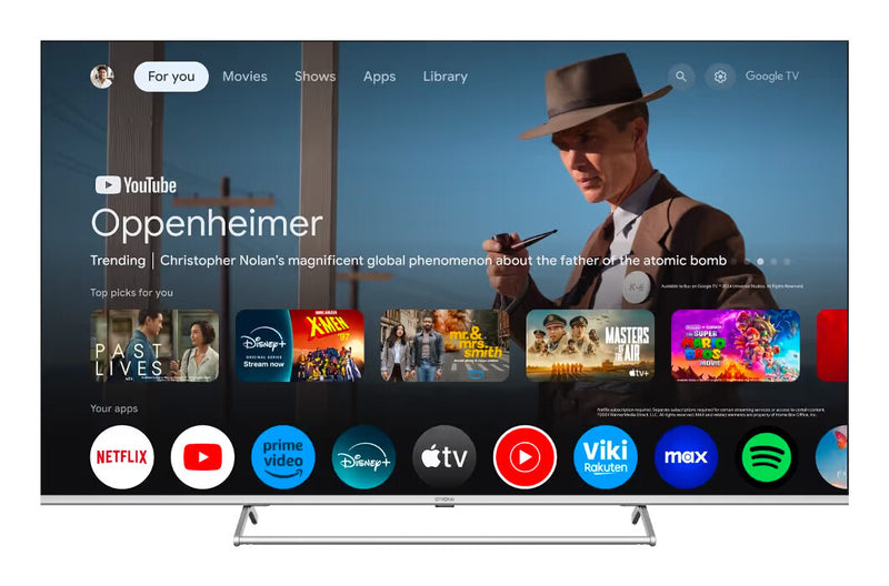 Strong SRT65UG8773C TV 165,1 cm (65") 4K Ultra HD Smart TV Wi-Fi Metallic, Sølv 400 cd/m²