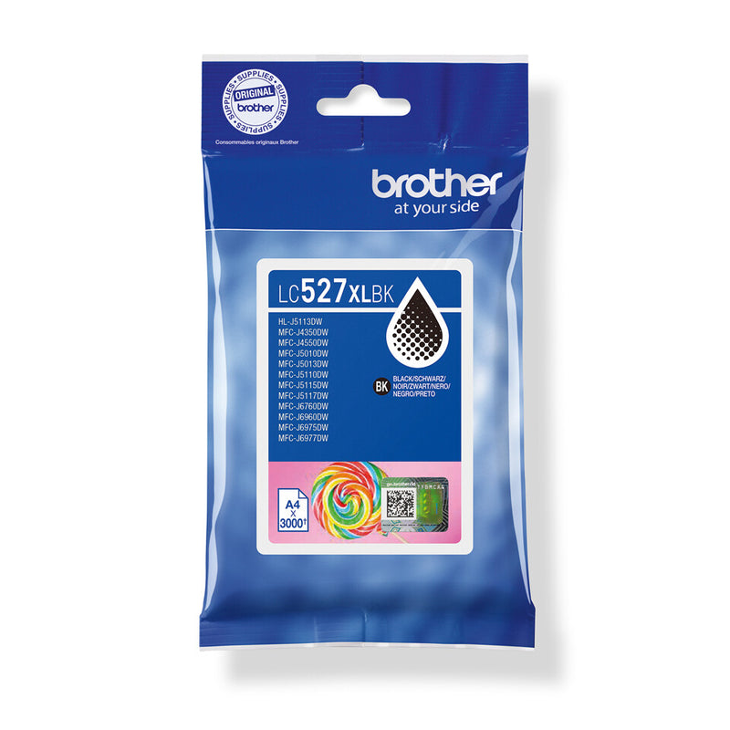 Brother LC527XLBK blækpatron 1 stk Original Højt (XL) udbytte Sort